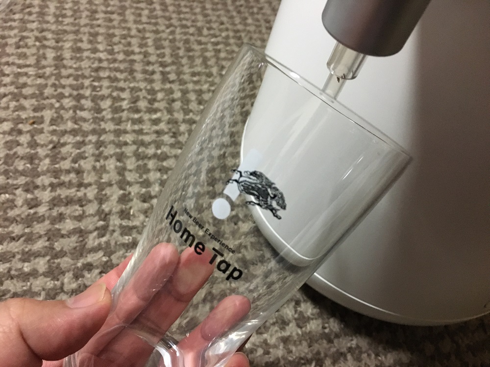 キリンビールサーバーの注ぎ方